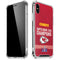 NFL Chiefs Super Bowl LVIII Champions iPhone XS Max Clear Case